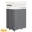 Gray, variant on BGTREND 90L Laundry Hamper with Lid and Wheels Rolling Laundry Basket Collapsible Dirty Clothes Hamper for Bedroom Bathroom Closet (27.6 inches, Black)