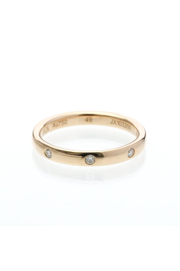 Pre-Owned Van Cleef & Arpels Tendremont Etoile Wedding Ring Pink Gold (18K) Fashion... (Good)