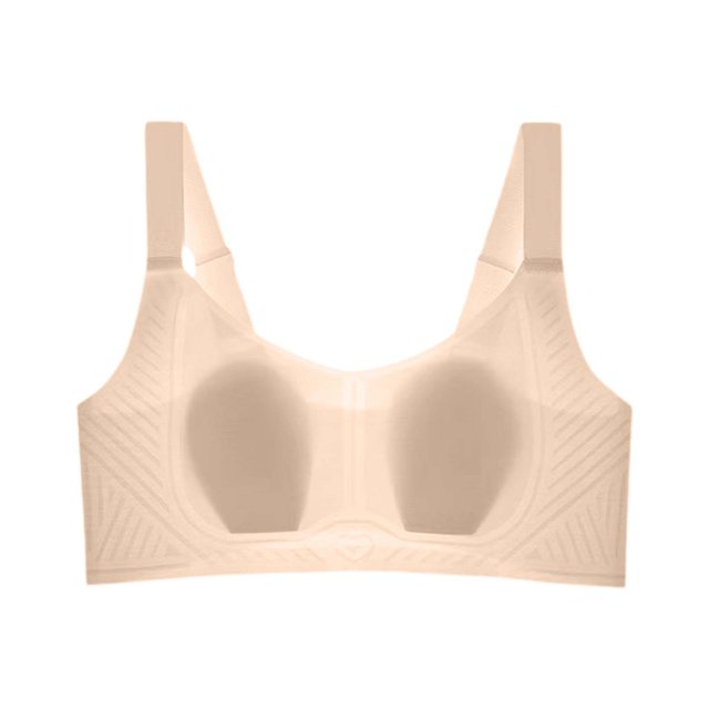 Product Category Bra 2 Product Title Thin Seamless Rabbit Ear Bra With Breathable Fabric Push Up Soft Support Minimizing For Large Summer Underwear