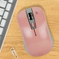 thumbnail image 5 of Mouse Inalámbrico Perfect Choice Essentials (4 Botones, Óptico, 1600 DPI, Color Rosa), PC-045090, 5 of 5
