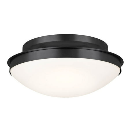 

Kichler 52545 Bretta 3 Light 18 Wide Flush Mount Bowl Ceiling Fixture - Black