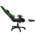 thumbnail image 3 of Nibio Destroyer Green PU  Office Gaming Chair, Special Armrest and Footrest, 3 of 5