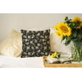thumbnail image 5 of Vintage Flower Pillow Covers 18x18 Set of 2 Rustic Old Style Cute Small Daisy Floral Black Cream Decorative Throw Pillows Outdoor Farmhouse Bird Pillow Covers, 5 of 6