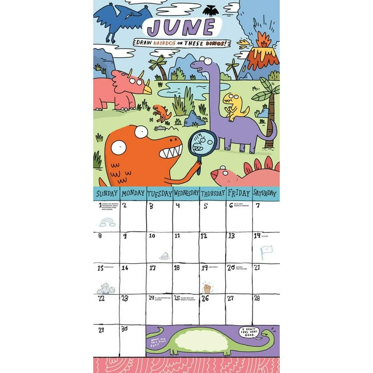 Kid's Awesome Activity Wall Calendar 2025 : Includes 300+ Super Fun Stickers! (Calendar) - Walmart.com kid-s-awesome-activity-wall-calendar-2025-includes-300-super-fun-stickers-calendar-walmart-com