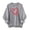 #253-Gray, variant on Craaazy Women's Casual Love Heart Round Neck Long Sleeve Cozy Sweatshirts Gifts