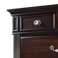 thumbnail image 3 of Well Designed Transitional Style Chest, Dark Walnut Brown, 3 of 5