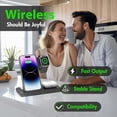 thumbnail image 5 of New style 3 in 1 Wireless  Foldable Charger Station-Apple and Apple Watch and AirPods, 5 of 6
