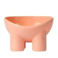 thumbnail image 1 of Cuenco de comida Zulema para gatos y perros inclinada elevada rosado, 1 of 5