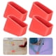 thumbnail image 5 of 4 piezas de goma escalera de goma cubiertas cubiertas de pies de escalera cubiertas de reemplazo de pies para escalera, 5 of 5
