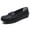Black, variant on Loafers & Slip-Ons for Women Men Rubber Sole Lightweight Non Slip Slip on Nurse Shoes Comfortable Flats for Everyday Work Office Unisex