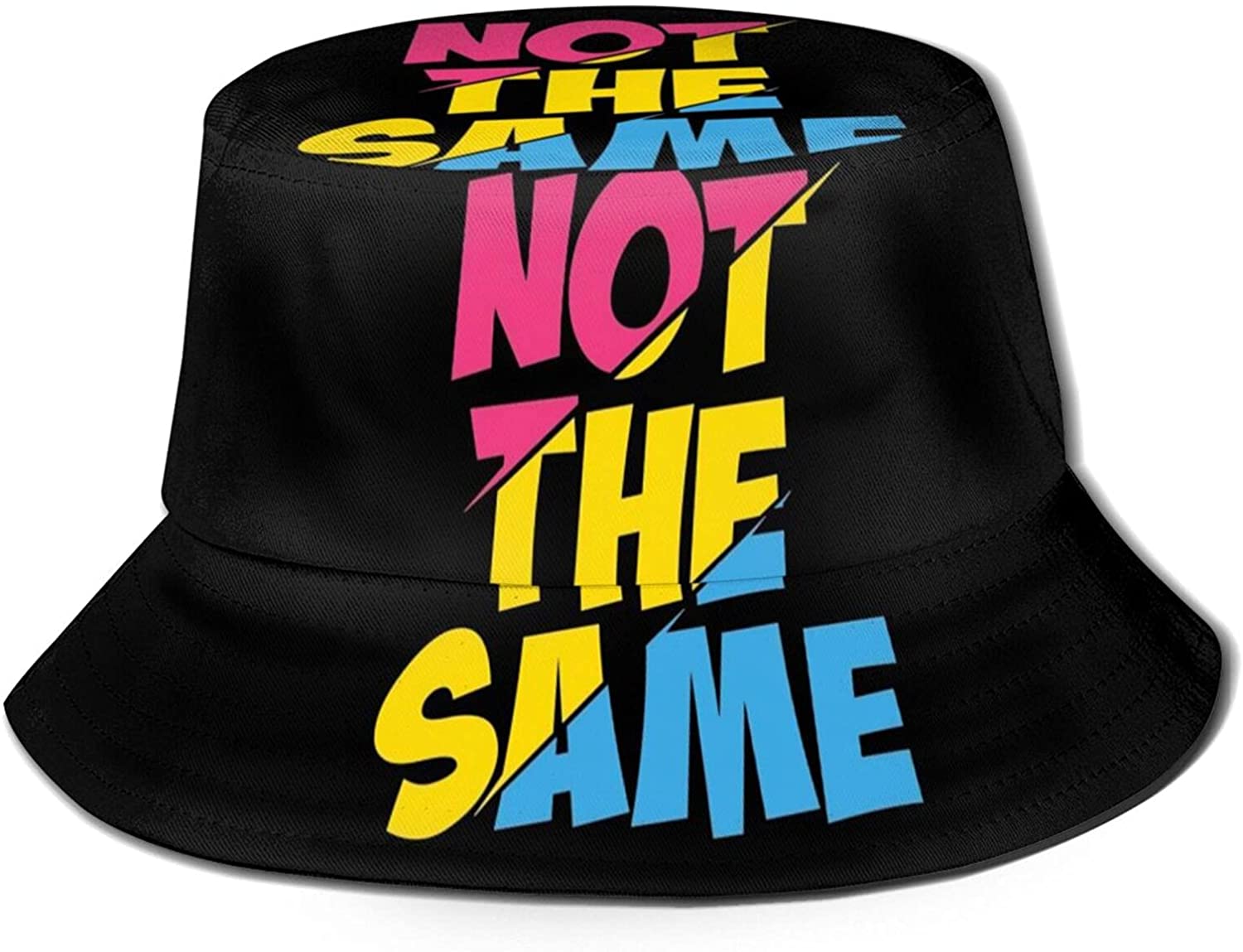 Pansexual Flag Bucket Hat Summer Hat 