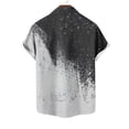 thumbnail image 5 of Styesk T-Shirts pour Homme Mode Décontractée Col Rabattu Imprimé Manches Courtes Chemise Blouse, 5 of 5