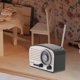 thumbnail image 5 of KAKOWELY Modelo de radio en miniatura, figura de radio de estilo vintage, modelo de radio de simulación, mini radio artesanal, 5 of 5