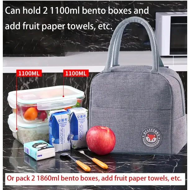 Sac Isotherme Repas d'Adultes Enfant et Bébé - Lunch Bag