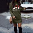 thumbnail image 1 of Ropa de calle para mujer, vestido Y2k, ropa de invierno, sudaderas con capucha para mujer, jersey informal de Navidad, sudaderas Harajuku de otoño, vestido, 1 of 4