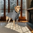 thumbnail image 6 of Kickred Basic Dog Hoodie Sweatshirts, Pet Clothes Hoodies Sweater with Hat and Leash Hole, Soft Cotton Outfit Coat for Large Medium Small Dogs(2XL, Dark Grey), 6 of 7