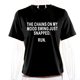 thumbnail image 4 of Pntutb Unisex divertido estampado patrón Casual moda Color sólido manga corta tops Pntutb Pntutb-2740, 4 of 9