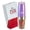 Purple, variant on Kitchen Mama Electric Gravity One-Flip Salt and Pepper Mill: Battery Operated Automatic, Adjustable Coarseness, White Light, Refillable - One Hand Operated Salt, Peppercorn Grinder (Red)