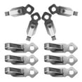 thumbnail image 1 of SEWACC 10Sets Stainless Steel Screw-in Hook for Hanging Metal String Light Outdoor Use, 1 of 8