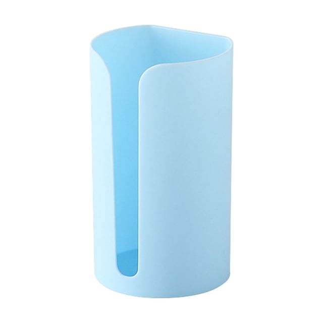 Rbaofujie Storage Bins Kitchen Garbage Bag Storage Box Removable Creatives Wall-Mounted Punch- Plastic Bag Storage Box Storage Box College Dorm Storage