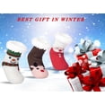 thumbnail image 6 of Minzimin 3 Pairs Kids Boys Girls Slipper Socks Winter Sherpa Lined Fuzzy Warm Soft Non Skid, 6 of 7