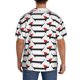 thumbnail image 3 of Balery Christmas Dachshund Camisa Casual de Manga Corta con Botones para Hombre, Texturizada, Estilo Cubano, para Playa, Verano-XX-Large, 3 of 5