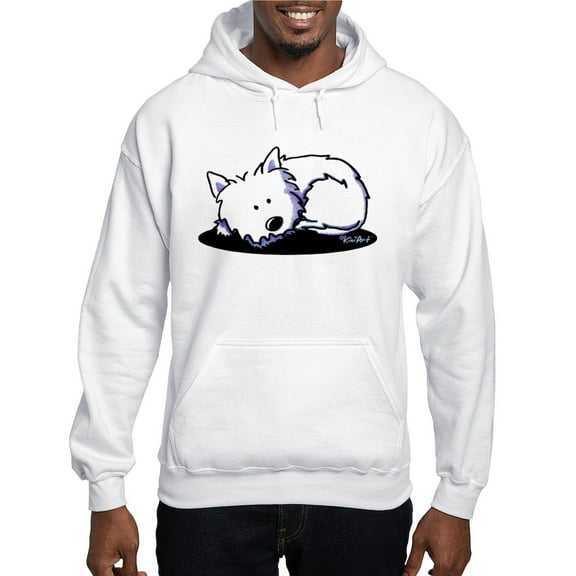 CafePress - Nap Time Westie Hooded Sweatshirt - Pullover Hoodie, Hooded Sweatshirt