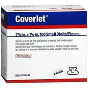 BSN-JOBST Small Coverlet Latex-Free Fabric Fingertip Adhesive Bandage 100 Per Box