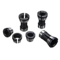 thumbnail image 3 of 8Pcs High Precision Adapter Collet Set 6mm/6.35mm/8mm Collet Chuck Engraving Trimming Machine Router Milling Cutter Tool, 3 of 5