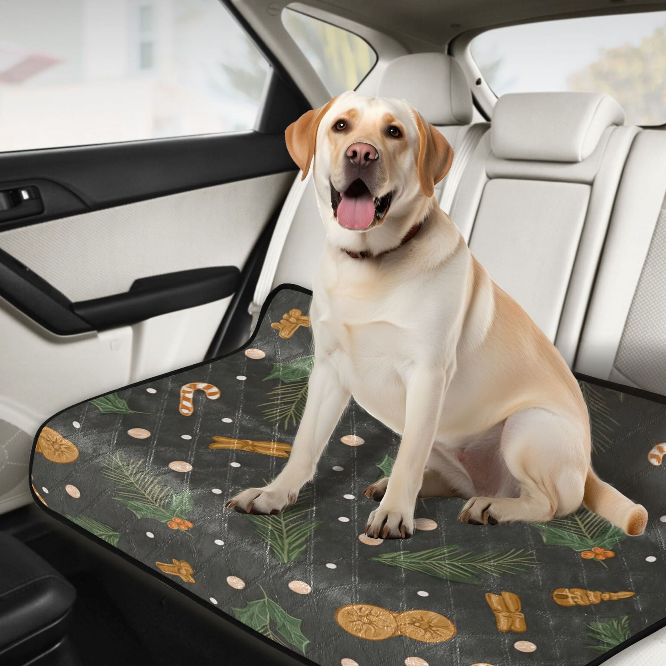 IAUYY Washable Pee Pads for Dogs Smallx3 Absorbent and Leak-Proof Non-Slip Reusable Puppy Pee Pads for Dogs Applicable to Playpen Potty Crate Orange-brown Gingerbread