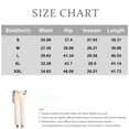 thumbnail image 2 of Comfy Fit Pants for Women Over 50 Straight Leg Elastic Waist Solid Pants Perfect Drape High Rise Pull-On Stretch Pants, L, 2 of 5