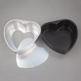 thumbnail image 2 of Molde para pasteles YONGSHENG aleación de aluminio forma de corazón 4/5/6/8/10 pulgadas, 2 of 5