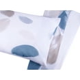 thumbnail image 6 of STP Goods  Grey Feather Cotton Duvet Cover Set of 3 Queen, 6 of 9