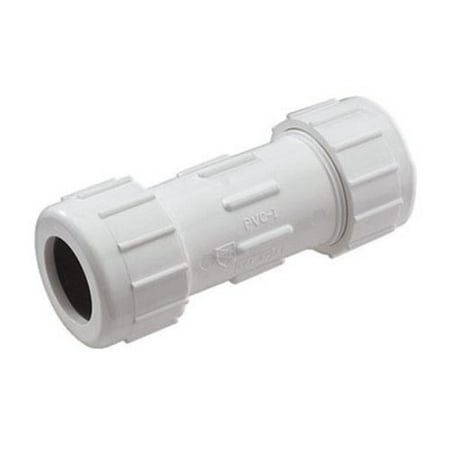 King Brothers Cpc 1500 Ips Sch 40 Pvc Compression Coupling 1 1