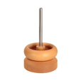 thumbnail image 1 of Bead Spinner for Jewelry Making, Wooden Spinning Bead Bowl with 2 Beading Needle and Seed Beads for, 1 of 4