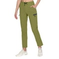 thumbnail image 4 of Little Donkey Andy Women's Ultra-Stretch Quick Dry Lightweight Ankle Pants Drawstring Active Travel Hiking Olive S, 4 of 7