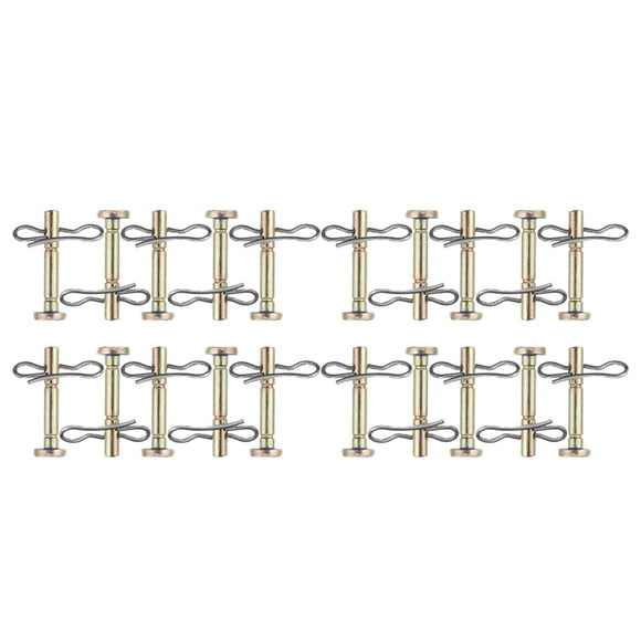 KAKOWELY Shear and Cotter Pins 1 Set Snowblower Shear Pin Cotter Pin Compatible for 714-04040 738-041241.61"X0.51"X0.51"