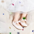 thumbnail image 3 of Toddler Flower Girl Dress Shoes - Girl Ballet Flats Party School Shoes Wedding, 3 of 6