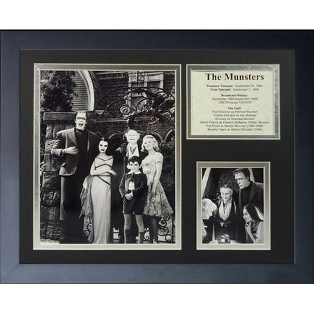 Legends Never Die The Munsters Framed Memorabilia
