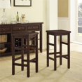 thumbnail image 3 of Crosley Sienna 3 Piece Casual Dining Set in Rustic Mahogany, 3 of 6