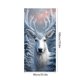 thumbnail image 3 of pstuiky Cubrepuertas navideño de 89 x 180 cm - Diseño de Papá Noel - Decoración navideña para la puerta - Decoración para fiestas y festivales, 3 of 6