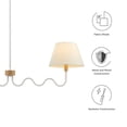 thumbnail image 4 of Sunlit Squiggle Suspension à 2 Bras par Modway, 4 of 10