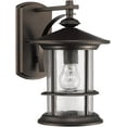 thumbnail image 2 of RADIANCE Goods Transitional 1 Light Rubbed Bronze Outdoor Wall Lanterns, 2 of 2