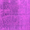 thumbnail image 1 of Ahgly Company Indoor Square Oriental Pink Industrial Area Rugs, 7' Square, 1 of 4