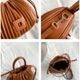 thumbnail image 6 of Kukuzhu Hobo Bag Small Purse Women Leather Shoulder Bag Pleat Fashion Cute Designer Handbag, 6 of 6