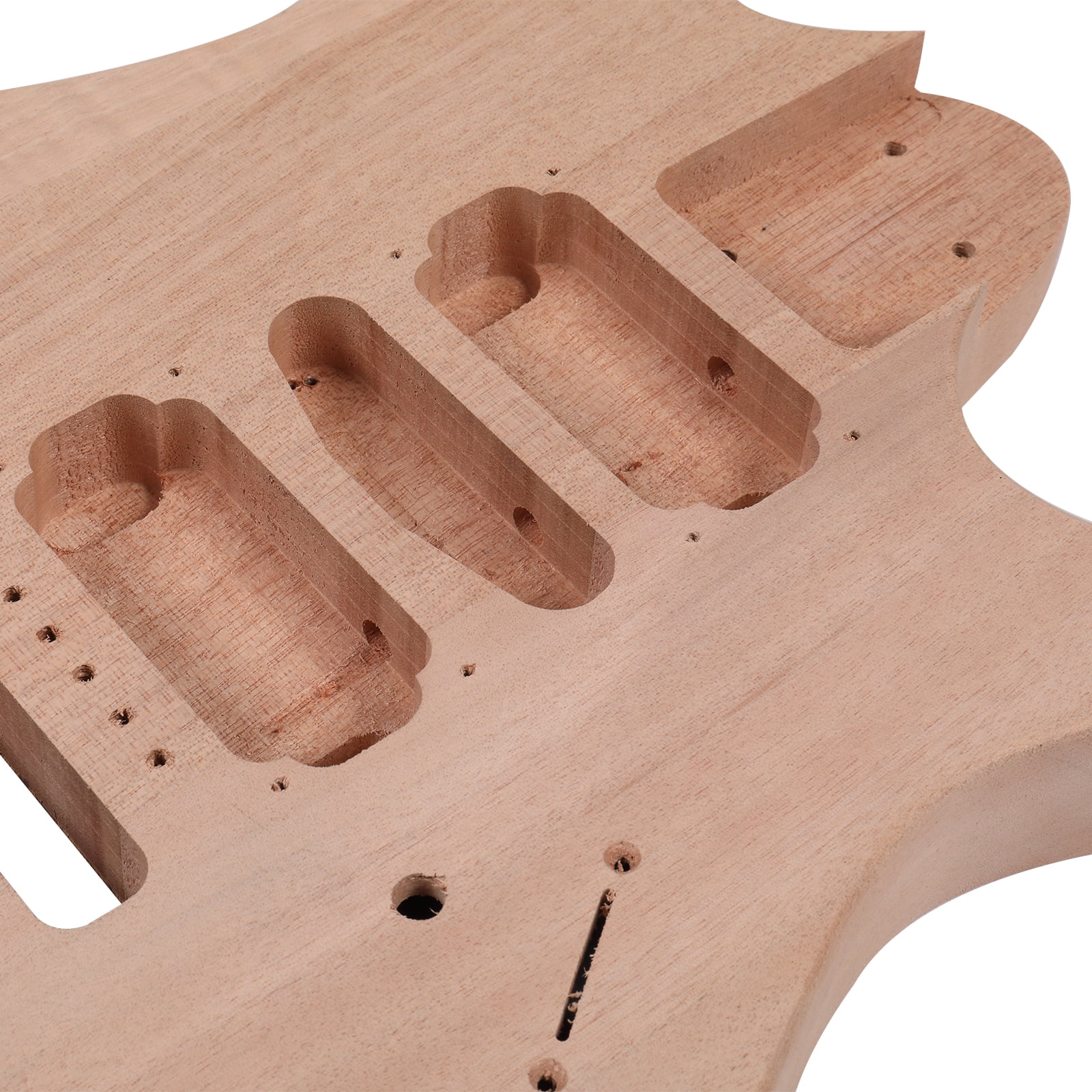 Ktaxon DIY Electric Guitar Kits 6 String with Mahogany Body, Premium Fingerboard and Maple Neck-170