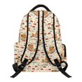 thumbnail image 2 of Psesaysky Cartoon Capybara on Airplane Print Breathable Travel Ruckpack for Daily Use School, Padded Straps Multi-Pockets 600D Polyester Kids Backpack, 2 of 9
