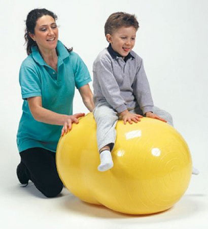 Gymnic Physio Roll Therapy Ball, 22in (55cm) - Yellow