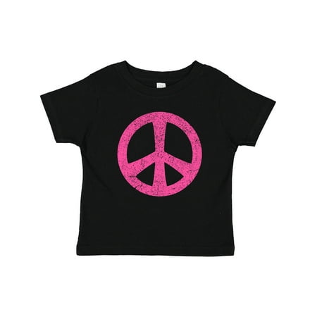 

Inktastic Peace Sign Pink Retro Gift Baby Girl T-Shirt