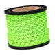 thumbnail image 2 of Cuerda tensora reflectante para tienda de campaña, 50 m, 4 mm, paracord verde brillante, 2 of 9
